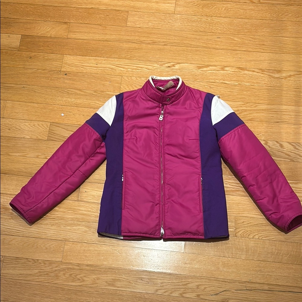Vintage Bogner Antigliss Pink Purple Ski Jacket Coat